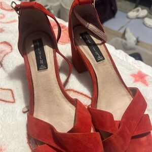 Steve Madden Bold Red Women's Heels